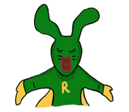 Rabbo (super rabbit hero) sticker #1041323