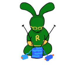 Rabbo (super rabbit hero) sticker #1041324