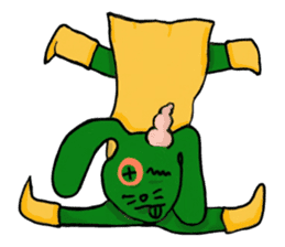 Rabbo (super rabbit hero) sticker #1041330
