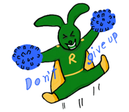 Rabbo (super rabbit hero) sticker #1041332