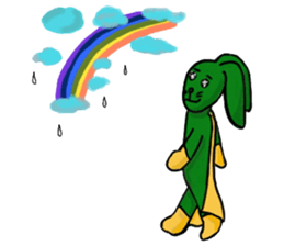Rabbo (super rabbit hero) sticker #1041333