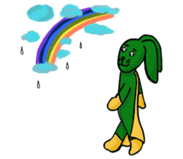 Rabbo (super rabbit hero) sticker #1041333