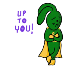 Rabbo (super rabbit hero) sticker #1041337