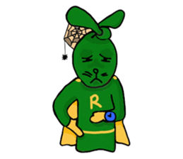 Rabbo (super rabbit hero) sticker #1041341