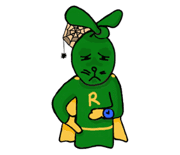 Rabbo (super rabbit hero) sticker #1041341