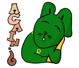 Rabbo (super rabbit hero) sticker #1041342