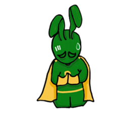 Rabbo (super rabbit hero) sticker #1041345