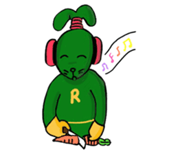 Rabbo (super rabbit hero) sticker #1041346