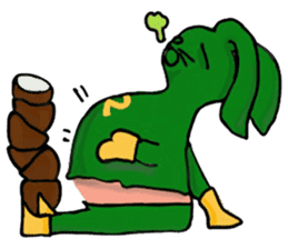 Rabbo (super rabbit hero) sticker #1041347