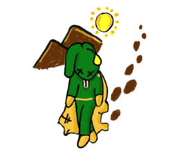 Rabbo (super rabbit hero) sticker #1041348