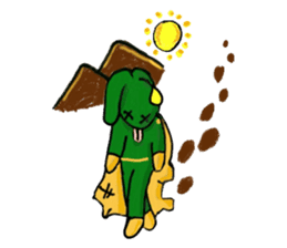 Rabbo (super rabbit hero) sticker #1041348
