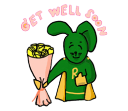 Rabbo (super rabbit hero) sticker #1041349