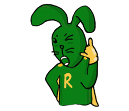 Rabbo (super rabbit hero) sticker #1041351