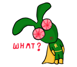 Rabbo (super rabbit hero) sticker #1041355