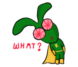 Rabbo (super rabbit hero) sticker #1041355