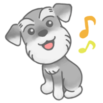 Schnauzer's feelings sticker #1041404