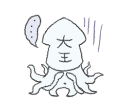 Squid boy sticker #1041497