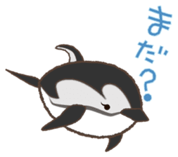 dolphin,whale,orca Sticker sticker #1041694