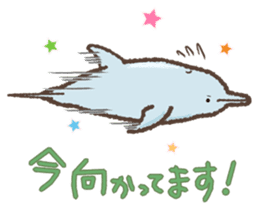 dolphin,whale,orca Sticker sticker #1041700
