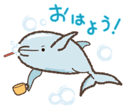 dolphin,whale,orca Sticker sticker #1041702