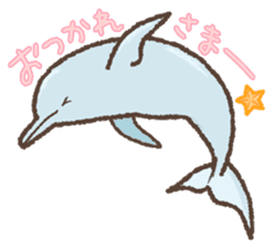 dolphin,whale,orca Sticker sticker #1041718