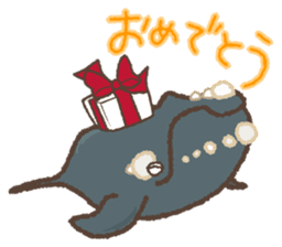 dolphin,whale,orca Sticker sticker #1041719
