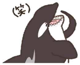 dolphin,whale,orca Sticker sticker #1041720