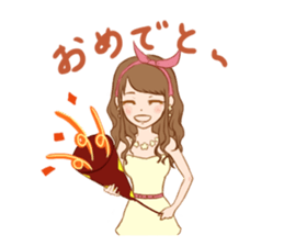 girls talk Sticker sticker #1042045