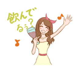 girls talk Sticker sticker #1042048