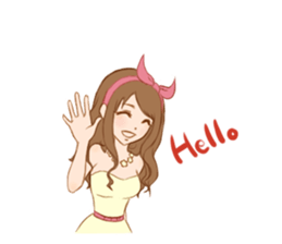 girls talk Sticker sticker #1042053