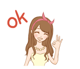 girls talk Sticker sticker #1042055