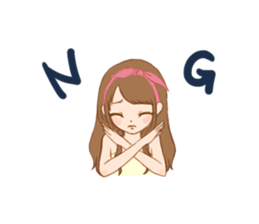 girls talk Sticker sticker #1042056