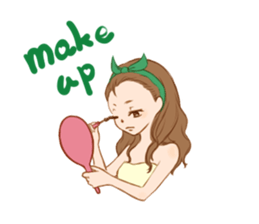 girls talk Sticker sticker #1042057