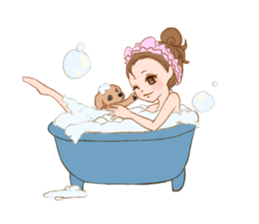 girls talk Sticker sticker #1042058