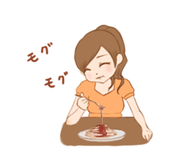 girls talk Sticker sticker #1042063