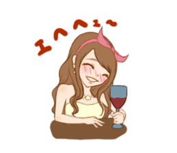 girls talk Sticker sticker #1042064