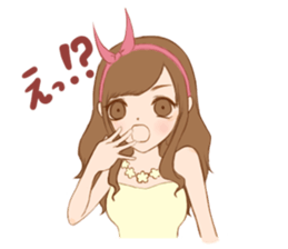 girls talk Sticker sticker #1042065