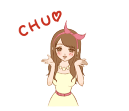 girls talk Sticker sticker #1042069