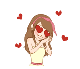 girls talk Sticker sticker #1042070