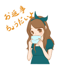 girls talk Sticker sticker #1042080