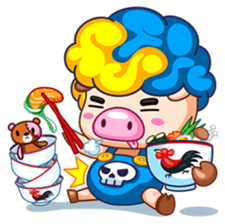 Samsun & Sunnie (English Edition) sticker #1042164