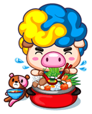 Samsun & Sunnie (English Edition) sticker #1042165