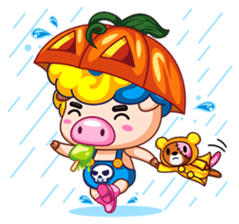 Samsun & Sunnie (English Edition) sticker #1042181