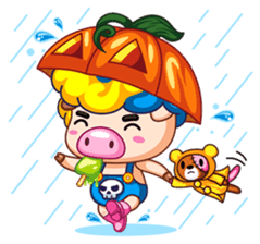 Samsun & Sunnie (English Edition) sticker #1042181