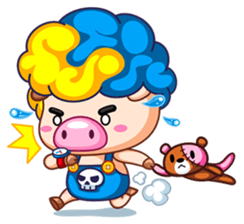 Samsun & Sunnie (English Edition) sticker #1042188