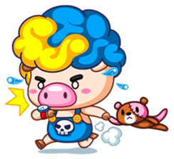 Samsun & Sunnie (English Edition) sticker #1042188