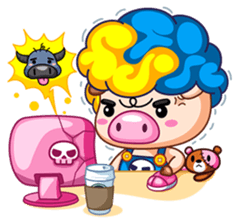 Samsun & Sunnie (English Edition) sticker #1042197