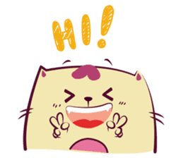 Hello Meow Meow!! Merry Xmas sticker #1042203