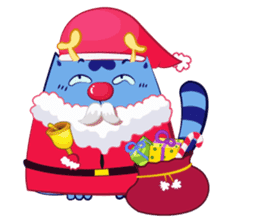 Hello Meow Meow!! Merry Xmas sticker #1042230