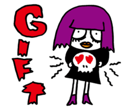 Little Magic Of Goth Beth sticker #1042259